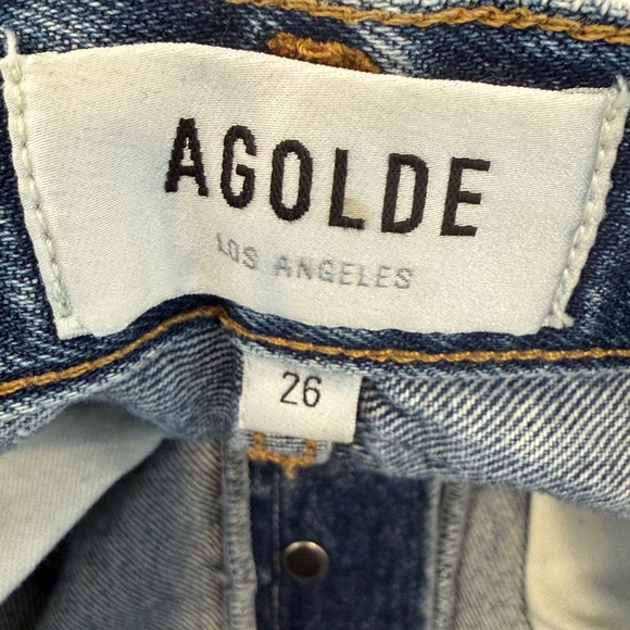 Agolde Riley Jeans Size 26 - Picture 3 of 17